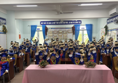 Trường MN Thới Hoà tổ chức Lễ ra trường cho học sinh khối lá