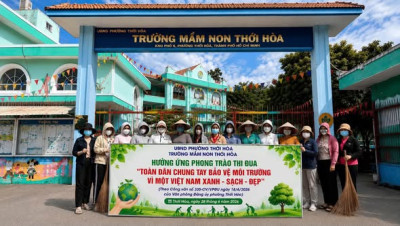 Toàn dân chung tay bảo vệ môi trường, vì một Việt Nam xanh - sạch - đẹp