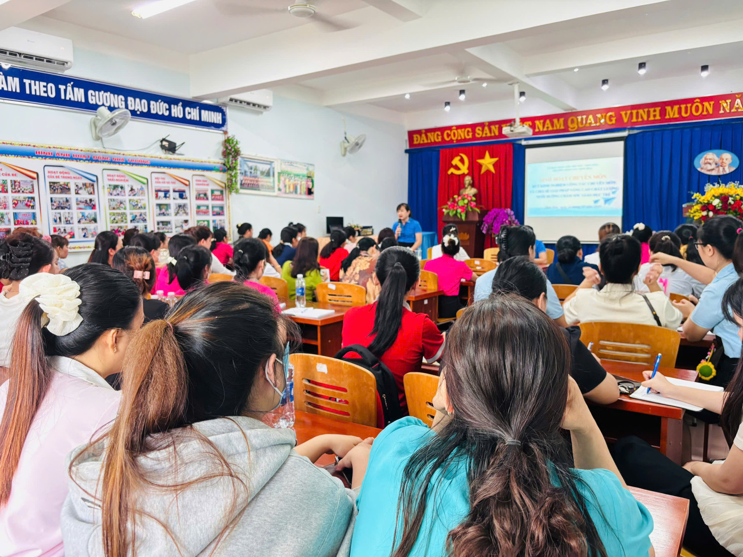 Sinh hoạt chuyên đề Phát triển vận động cho trẻ mẫu giáo