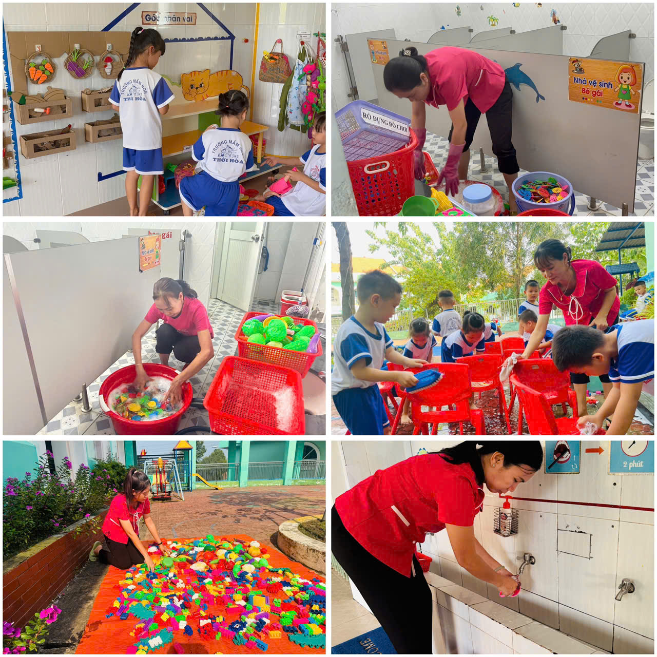 Tăng cường công tác phòng bệnh tay chân miệng cho trẻ