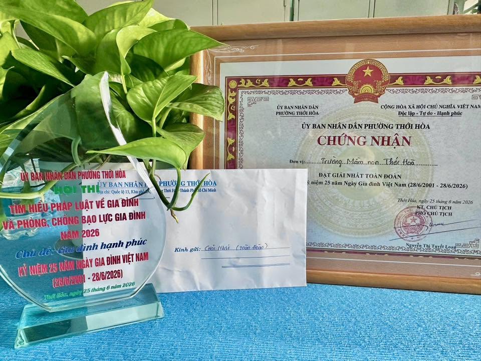 Dấu Ấn Tự Hào Của Trường Mầm Non Thới Hòa Tại Hội Thi Ngày Gia Đình Việt Nam