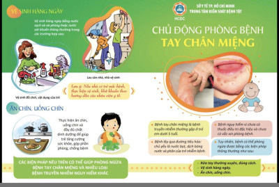 Phòng bện tay chân miệng cho trẻ