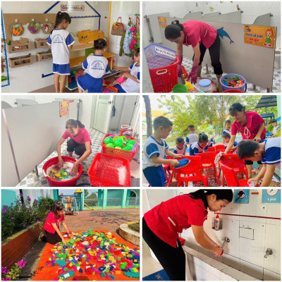 Tăng cường công tác phòng bệnh tay chân miệng cho trẻ